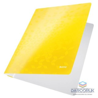 Leitz Skoroszyt A4 WOW żółty karton Leitz (30010016)