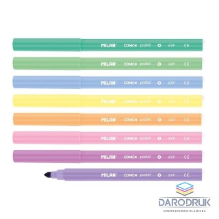Milan Flamaster pastel 8 kol. Milan (0612308P)