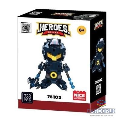 Nice Group Klocki konstrukcyjne Heroes! Robot 234el. Nice Group (1024)
