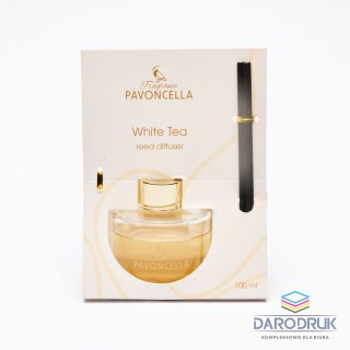 Pavoncella Gadżet Dyfuzor Zapachowy White Tea 100 ml Pavoncella (8716516204376)
