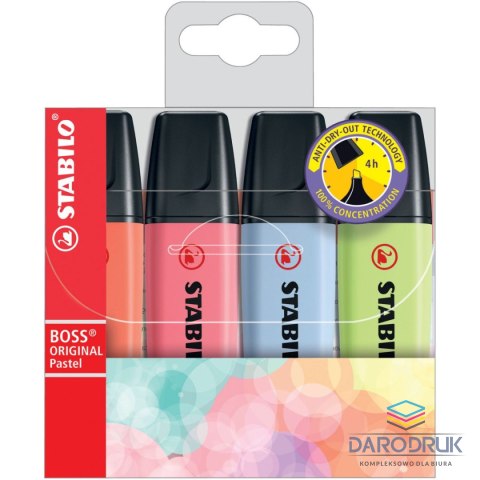 Stabilo Zakreślacz BOSS wkład mix 2,0-5,0mm Stabilo (70/4-3)