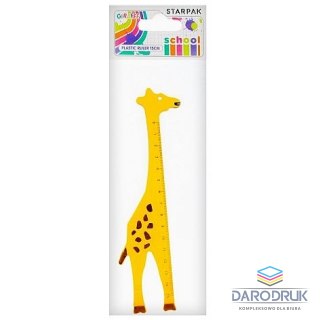 Starpak Linijka plastikowa 15cm Starpak (354297)