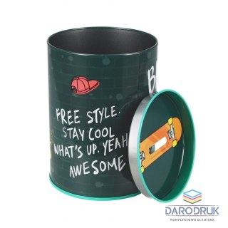 Starpak Skarbonka Skate Dino metal Starpak (536633)