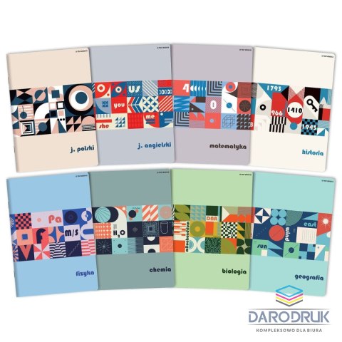 TOP-2000 Zeszyt A5 geografia 60k. 70g krata TOP-2000 (400169461)