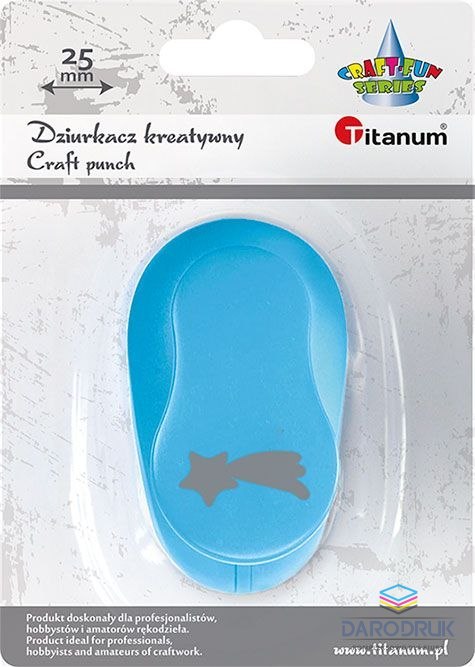 Titanum Dziurkacz ozdobny Craft-Fun Series 25mm kometa Titanum (T-8810-137)