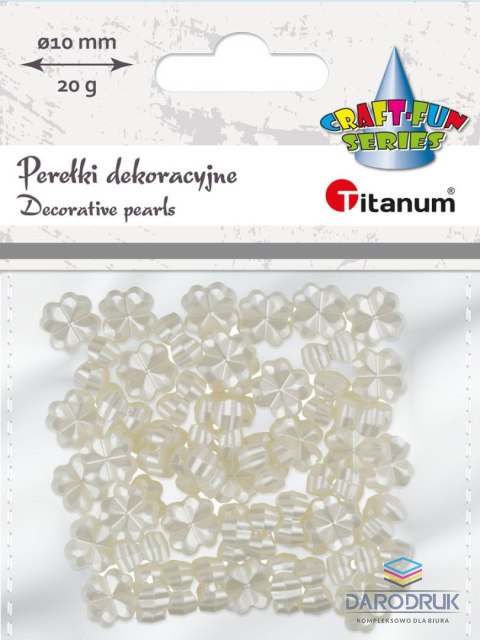 Titanum Koraliki kreatywne Craft-Fun Series czterolistna koniczyna Titanum (25BJ033166-3)
