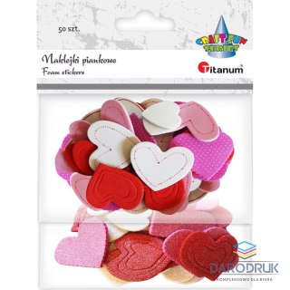 Titanum Naklejka (nalepka) Craft-Fun Series serca Titanum (YFS0126)