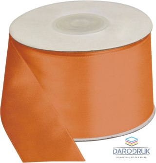 Titanum Wstążka Craft-Fun Series satynowa 50x25 [mm x m] pomarańczowy Titanum (S50-005)