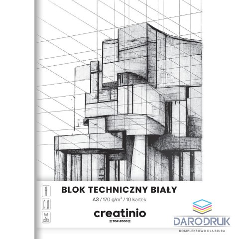 Top 2000 Blok techniczny A3 10k Top 2000