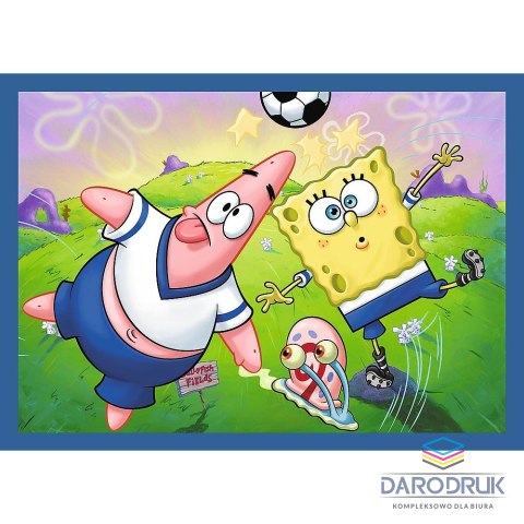 Trefl Puzzle Sponge Bob 4w1 4w1 el. Trefl (34674)