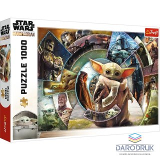 Trefl Puzzle Star Wars Podróż Grogu 1000 el. Trefl (10906)