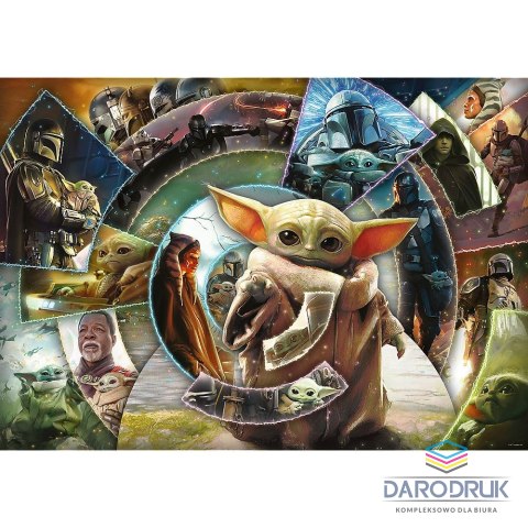 Trefl Puzzle Star Wars Podróż Grogu 1000 el. Trefl (10906)