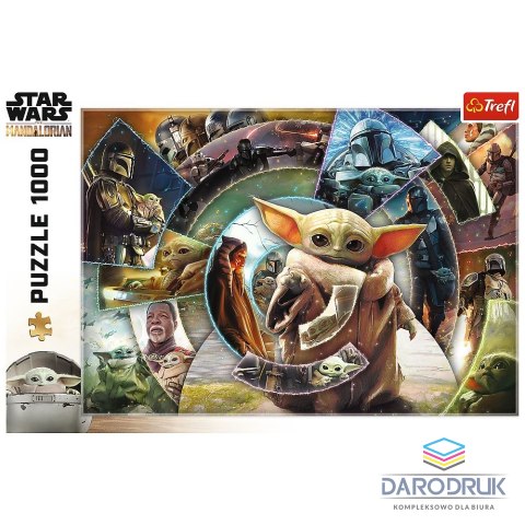 Trefl Puzzle Star Wars Podróż Grogu 1000 el. Trefl (10906)