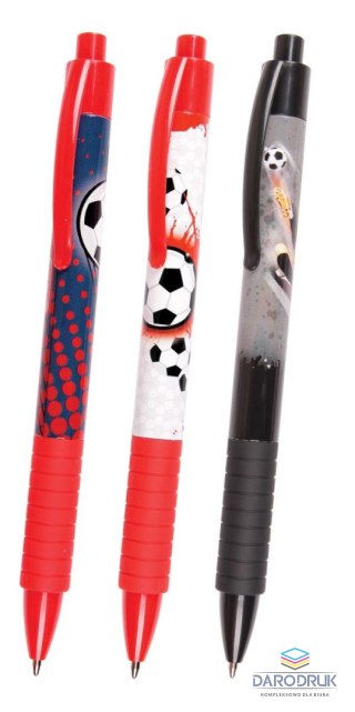 Cresco Długopis X22 Footbal My Life Serie wkład niebieski 1,0mm Cresco (600020-E)