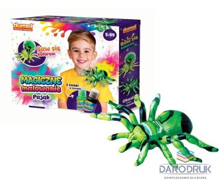 Dumel Zestaw kreatywny dla dzieci MAGICZNE MALOWANIE - PAJĄK Dumel (DD30617)