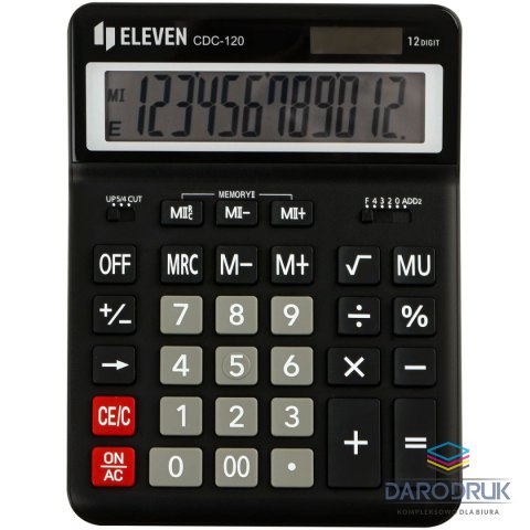 Eleven Kalkulator na biurko Eleven (CDC120BKE)