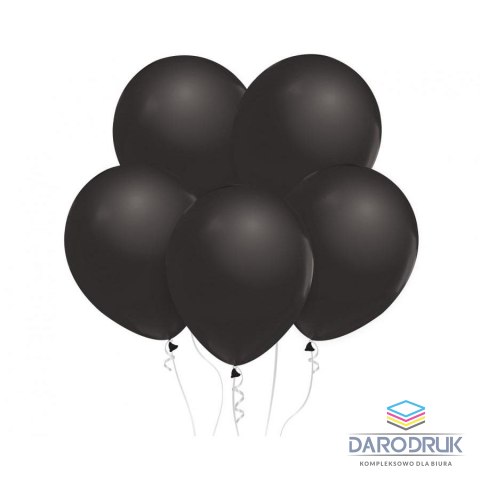 Godan Balon gumowy Beauty&Charm metaliki 10szt. czarny 12cal Godan (CB-1MCZ)