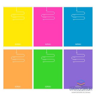 Herlitz Zeszyt A5 Color Blocking 60k. 70g krata Herlitz (9583212)