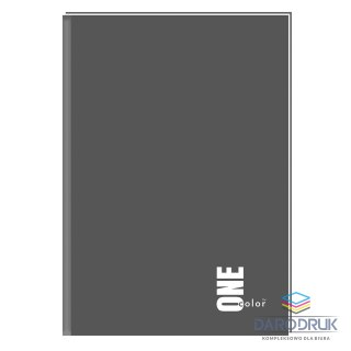 Interdruk Brulion A5 One Color 96k. 70g krata [mm:] 148x210 Interdruk (BRA5#OC)