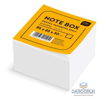 Interdruk Kostka papierowa biały [mm:] 85x85x 50 Interdruk (KOSPAP5)