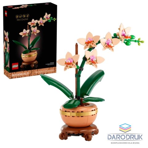 Lego Klocki konstrukcyjne Botanicals Mała orchidea Lego (10343)