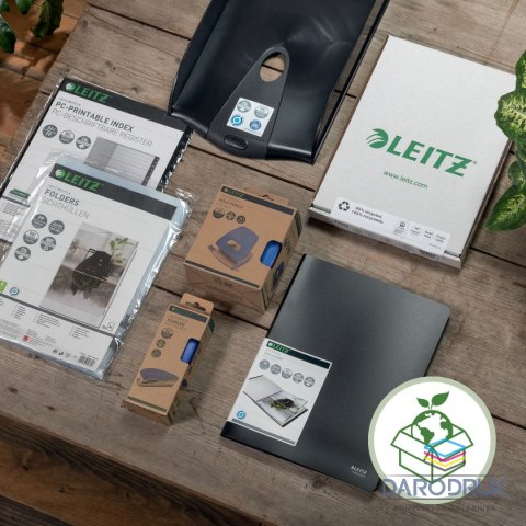 Leitz Dziurkacz nexxt recycle czarny 10k (50100095) Leitz