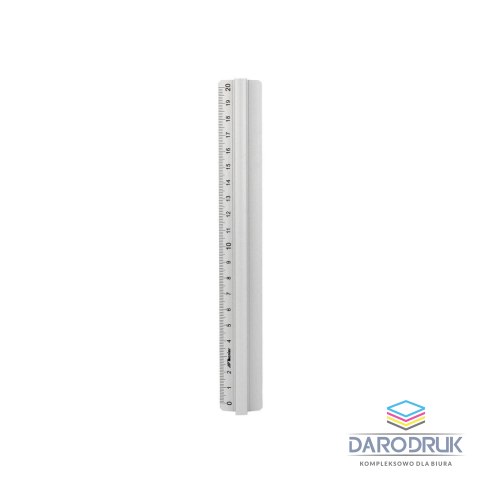 Leniar Linijka aluminiowa 20cm Leniar (30316)