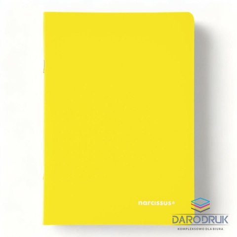 Narcissus Zeszyt A6 PP 40k. 60g krata Narcissus