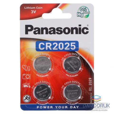 Panasonic Baterie 2025 CR2025 Panasonic
