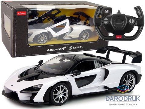 Rastar Samochód R/C McLaren Senna Rastar 1:14 Biały Na Pilota Rastar (12914)