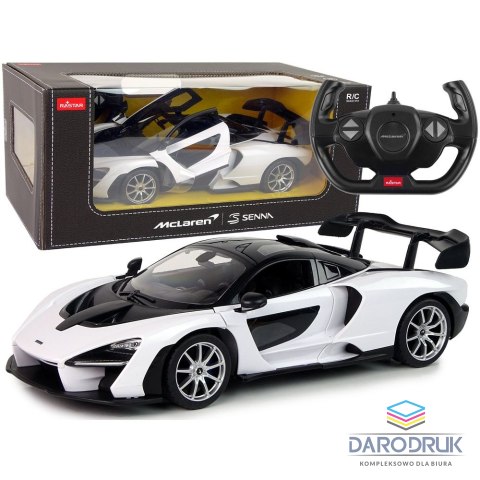 Rastar Samochód R/C McLaren Senna Rastar 1:14 Biały Na Pilota Rastar (12914)