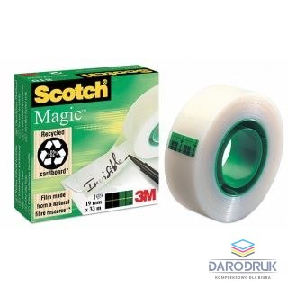 Scotch Taśma biurowa magic 19x33 [mm x m] Scotch (810)