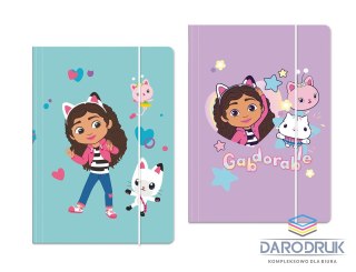 Starpak Teczka kartonowa na gumkę GABBYS DOLLHOUSE A4 mix Starpak (533770)