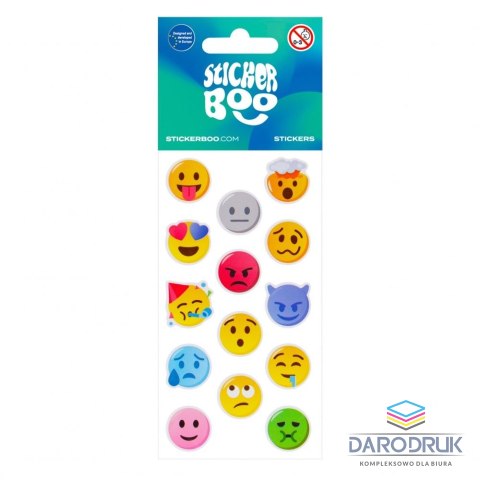 Sticker Boo Naklejka (nalepka) EMOTIKONY Sticker Boo (534614)