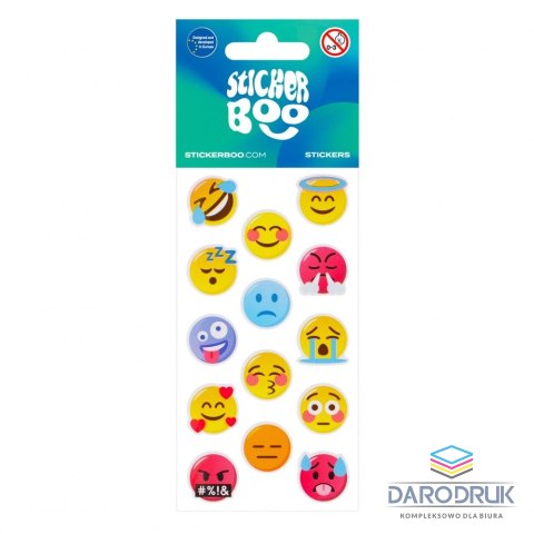 Sticker Boo Naklejka (nalepka) EMOTIKONY Sticker Boo (534614)