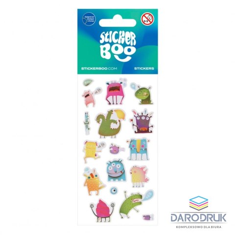 Sticker Boo Naklejka (nalepka) Potworki Sticker Boo (534607)