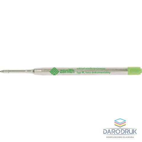 Zenith Wkład do długopisu standardowy wkład zielone 0,8mm Zenith