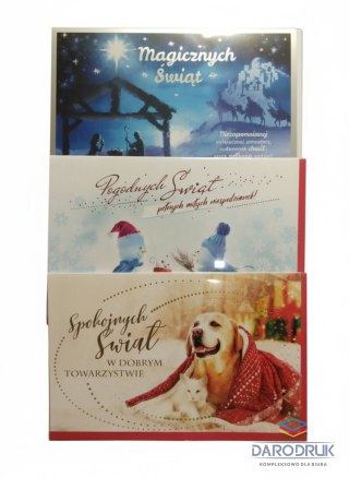 Ab Card Kartka składana B6 BN Ab Card (AB)