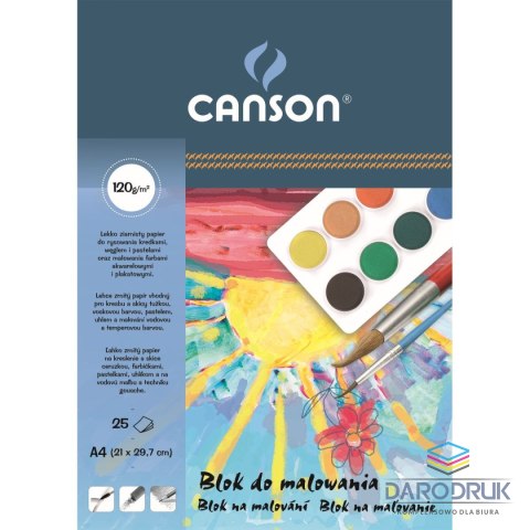 Canson Blok artystyczny A4 120g 25k Canson (200005508)