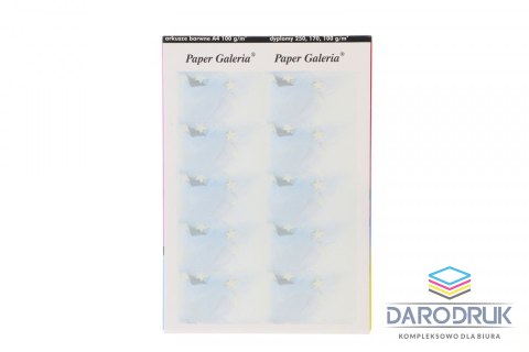 Galeria Papieru Papier ozdobny (wizytówkowy) A4 Unia Galeria Papieru
