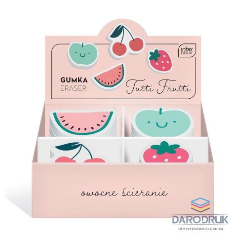 Interdruk Gumka do mazania TUTTI FRUTTI Interdruk (IGUMKATF)