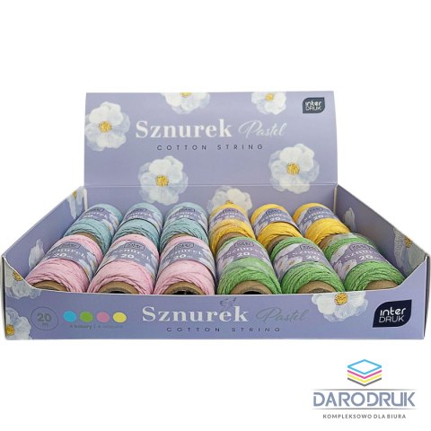 Interdruk Sznurek szurek PASTEL 5902277345530 20m Interdruk (20m)