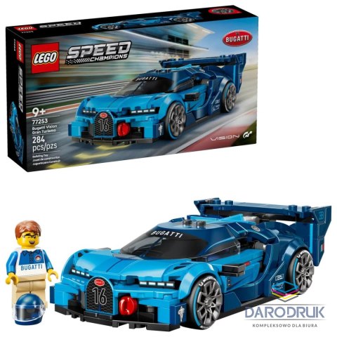 Lego Klocki konstrukcyjne Speed Champions Hipersamochód sportowy Bugatti Vision GT Lego (77253)