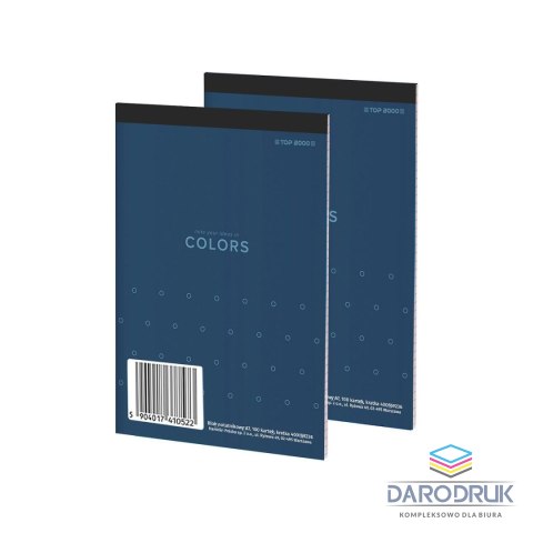 Top 2000 Notes (notatnik) A7 COLOR 104k. krata Top 2000 (400146098)