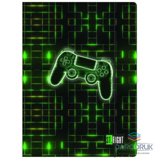 Unipap Teczka kartonowa na gumkę Neon Pad A4 Unipap