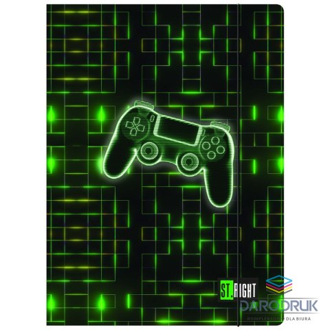 Unipap Teczka kartonowa na gumkę Neon Pad A4 Unipap