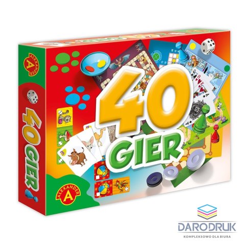 Alexander Gra edukacyjna 40 gier Alexander