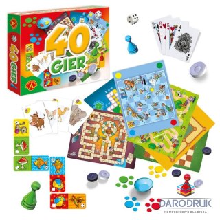 Alexander Gra edukacyjna 40 gier Alexander