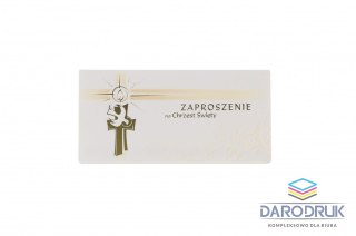 Art Nuvo Zaproszenie chrzest Art Nuvo