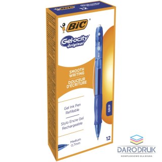 Bic Długopis żelowy Velocity Gel wkład niebieski 0,35mm Bic (829157)
